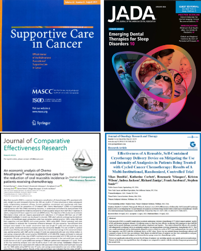 Chemo Mouthpiece clinical data publications